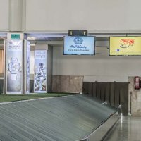 LCD نوار نقاله ترمینال 6 فرودگاه مهرآباد
