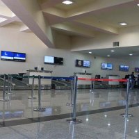 LCD های کانترهای ترمینال خارجی فرودگاه مشهد