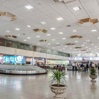 بک لایت ها و بیلبوردهای ترمینال 6 فرودگاه مهرآباد