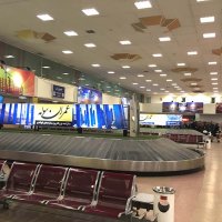 بک لایت های نوار نقاله ترمینال 6 فرودگاه مهرآباد